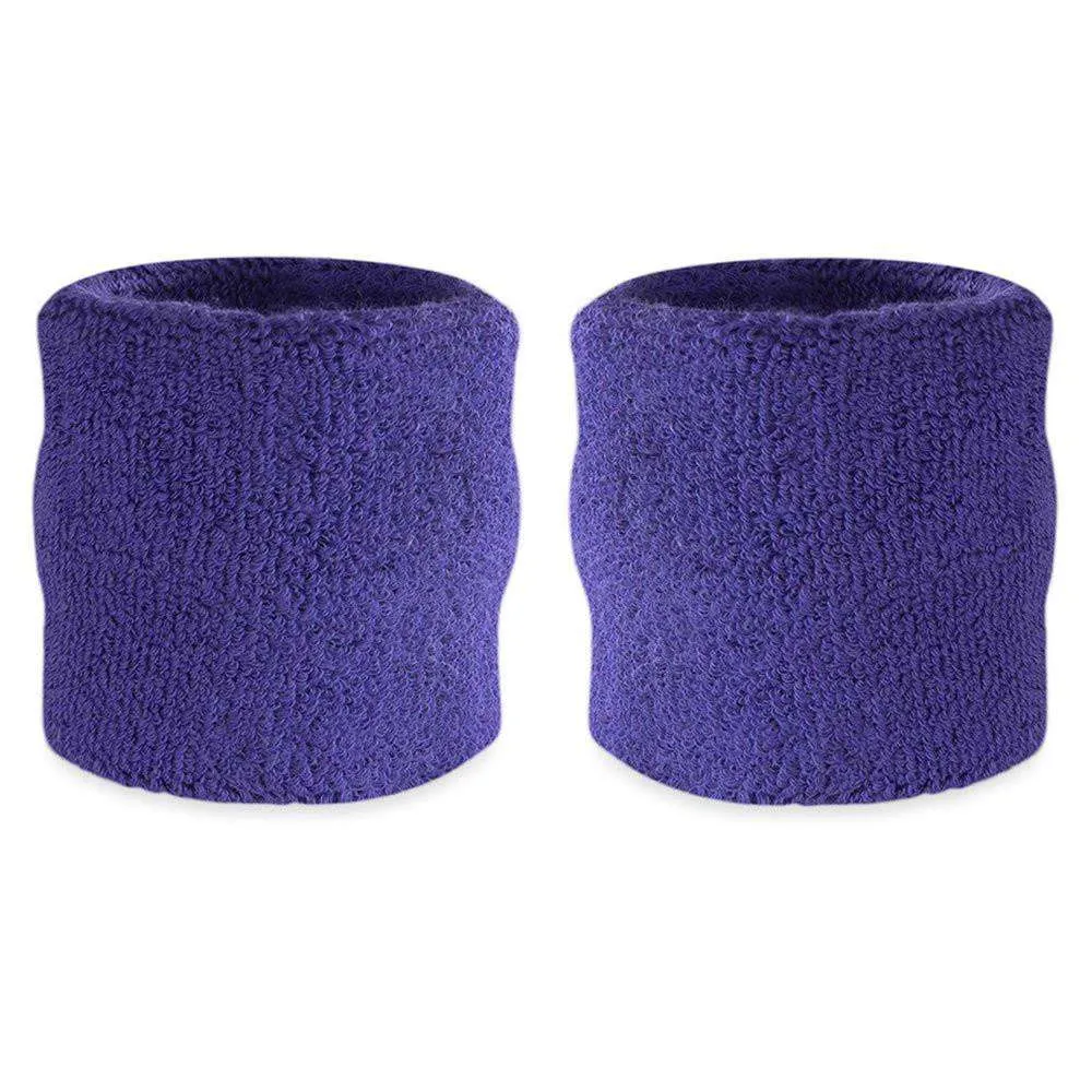 Premium Terry Cloth Cotton Wristband Pair