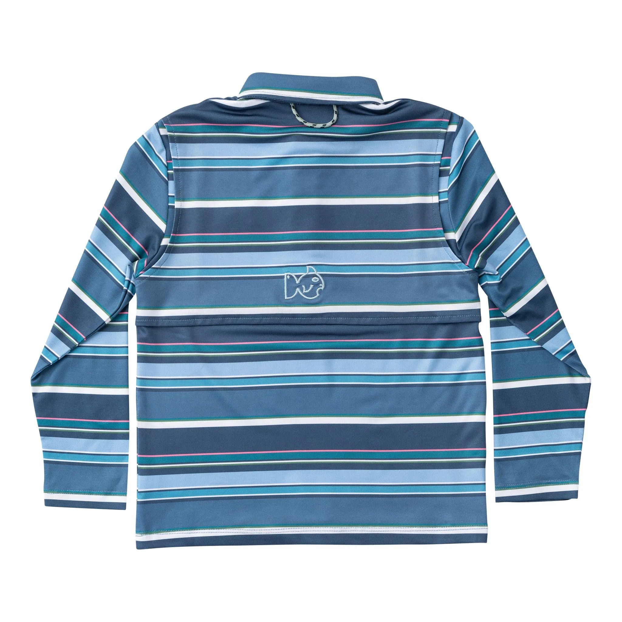 Pro Performance Polo- Big Dipper Sunset Vibes Stripe