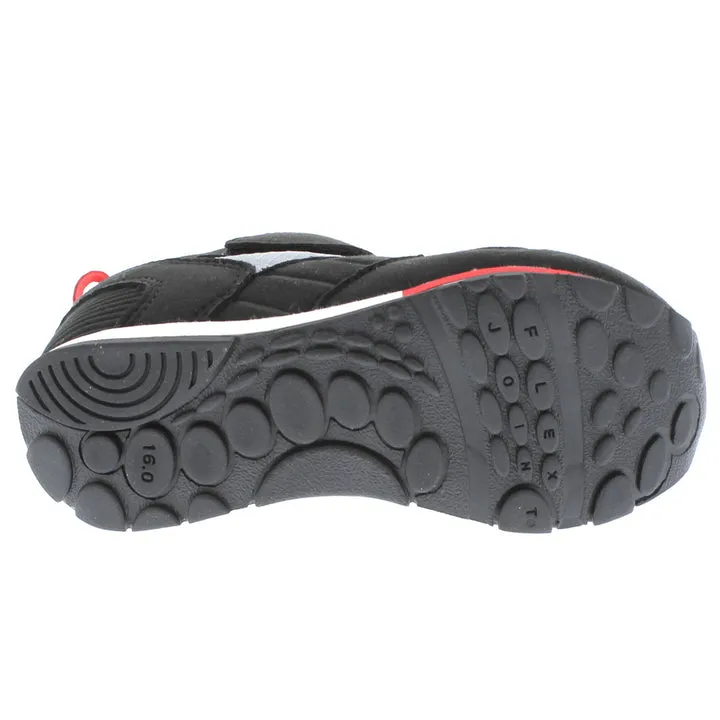 Racer Kid's Athletic Sneaker - Black/Red