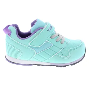 Racer Kid's Athletic Sneaker - Mint/Lavender