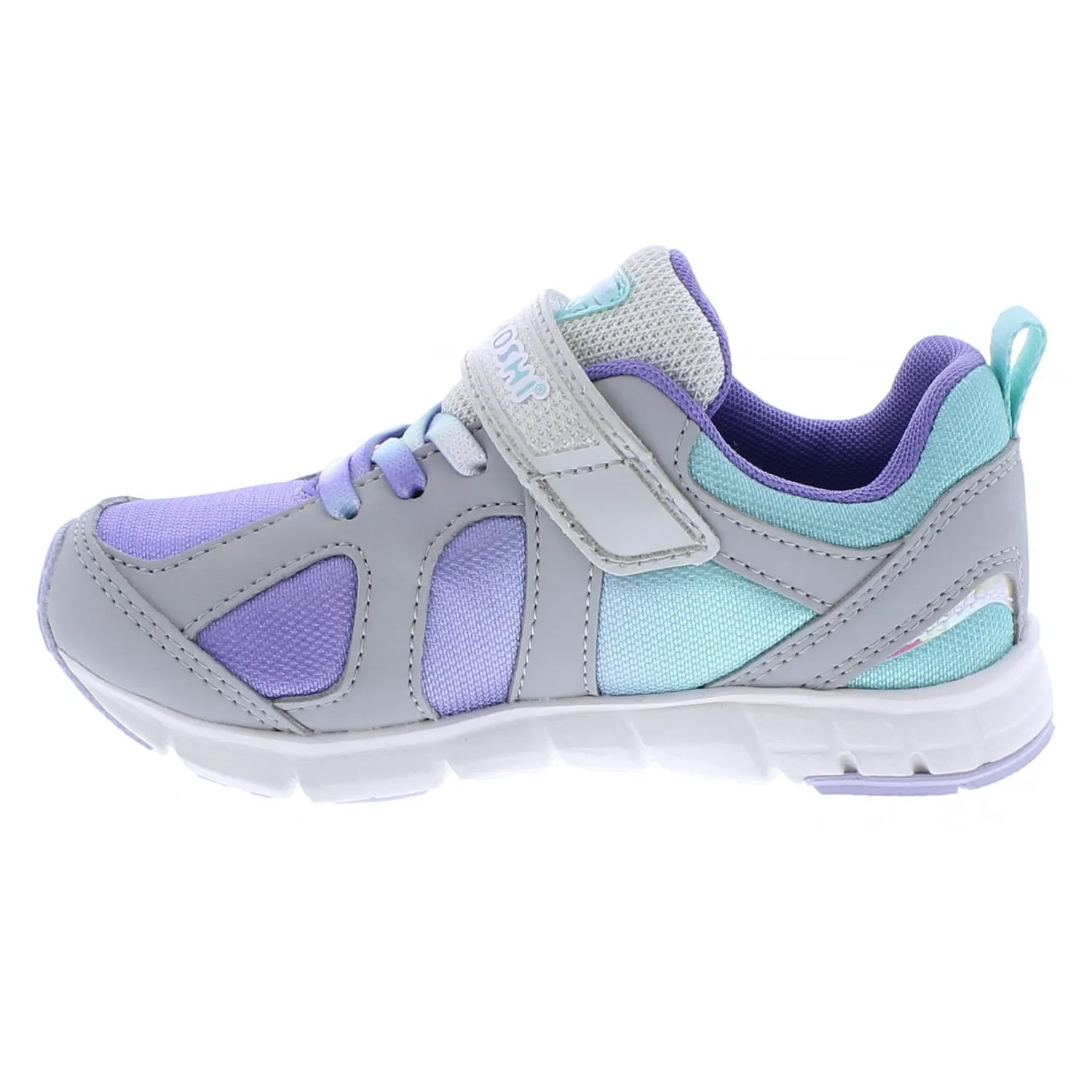 Rainbow Kid's Athletic Trainer - Gray/Purple