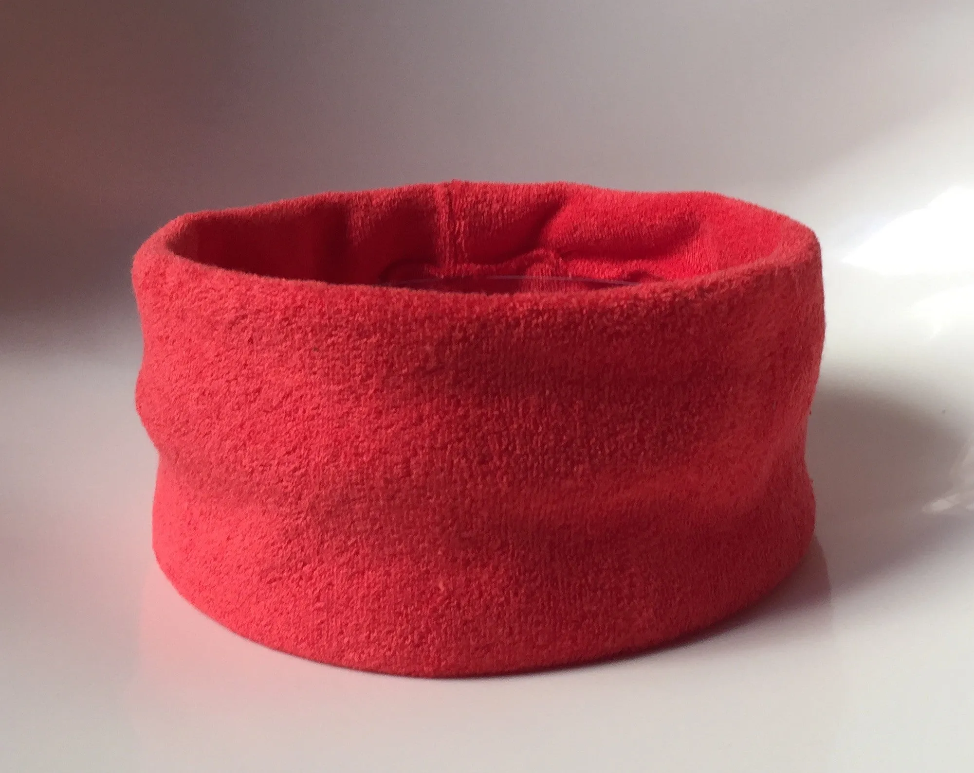 Red Terry Toweling Headband