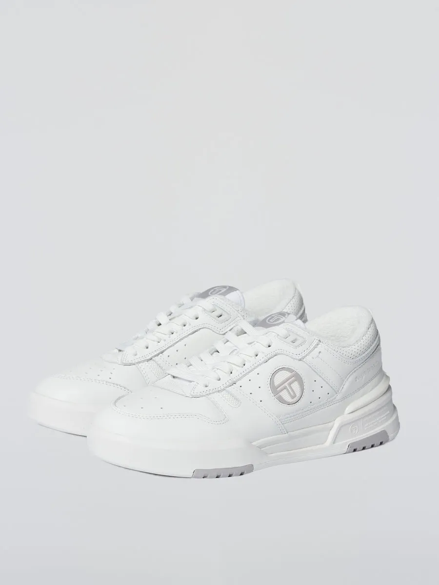 Sergio Tacchini BB COURT LO SNEAKER Men’s - WHITE WHITE QUIET GRAY