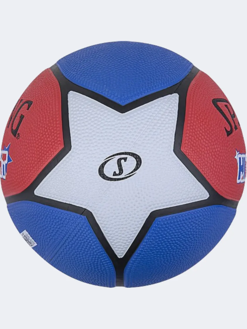 Spalding Highlight Basketball Ball Red/White/Blue