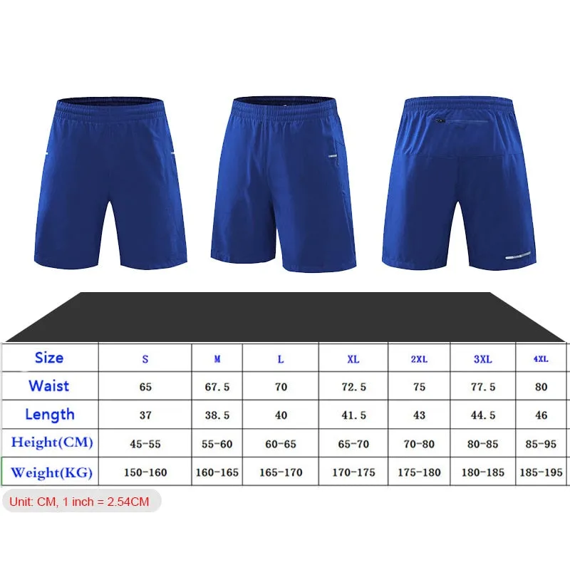 Summer Men sport Running Shorts Jogging Fitness Racing Shorts Basketball Football Training Track and field Shorts Athletics