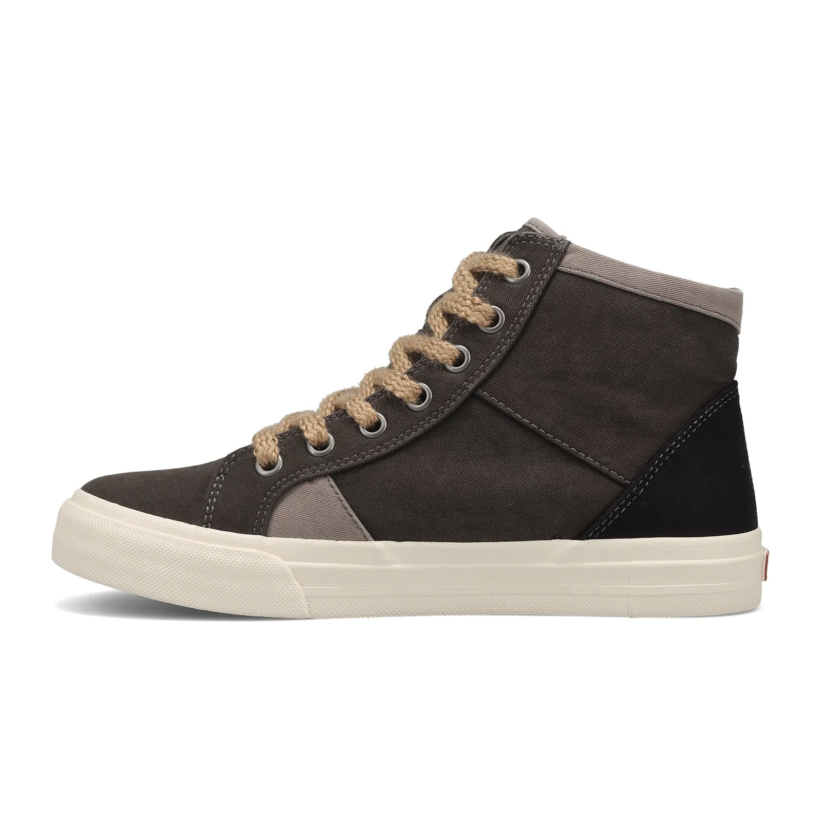 Taos Top Soul Mid Top Sneaker (Women) - Graphite/Black Distressed