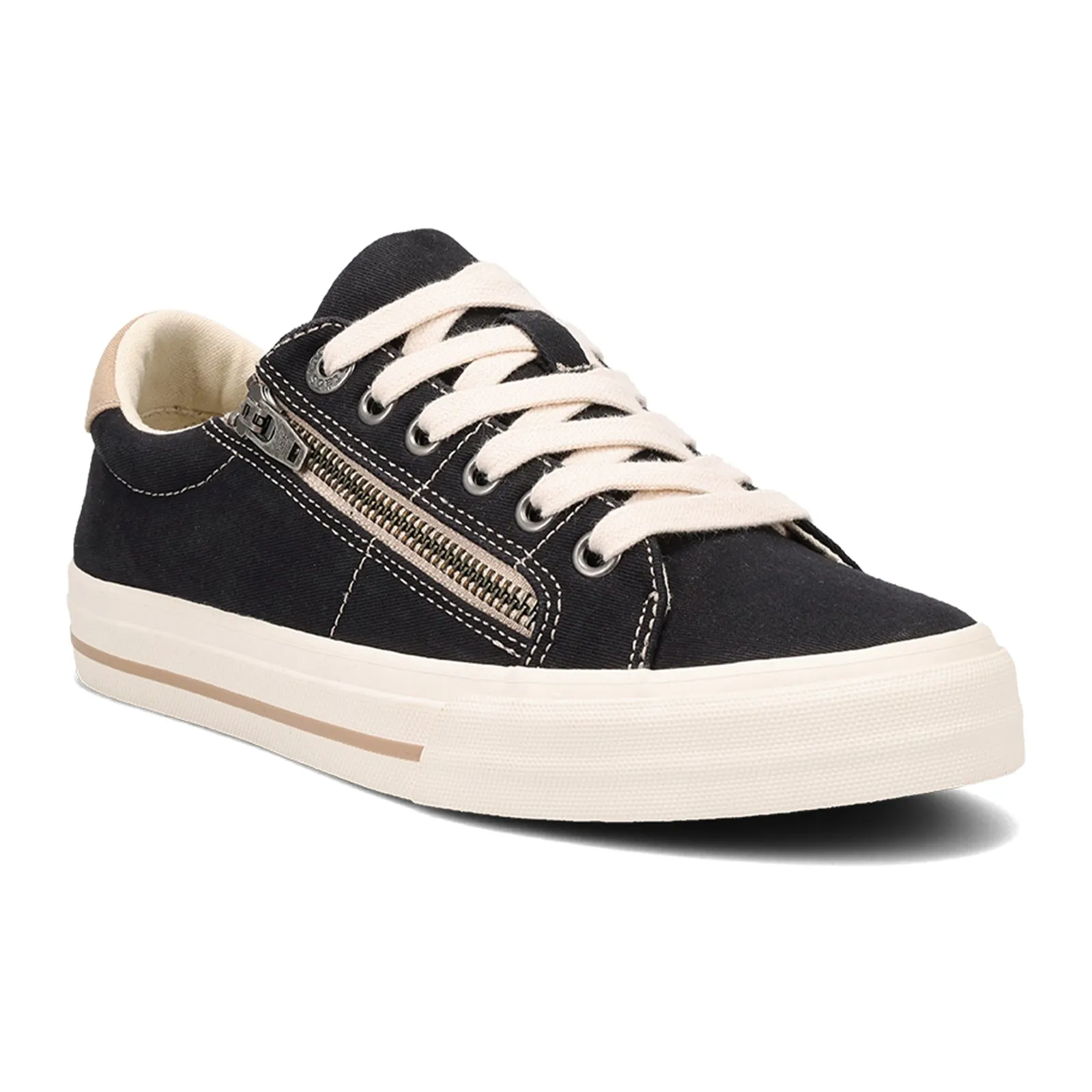 Taos Z Soul Sneaker (Women) - Black/Tan Distressed