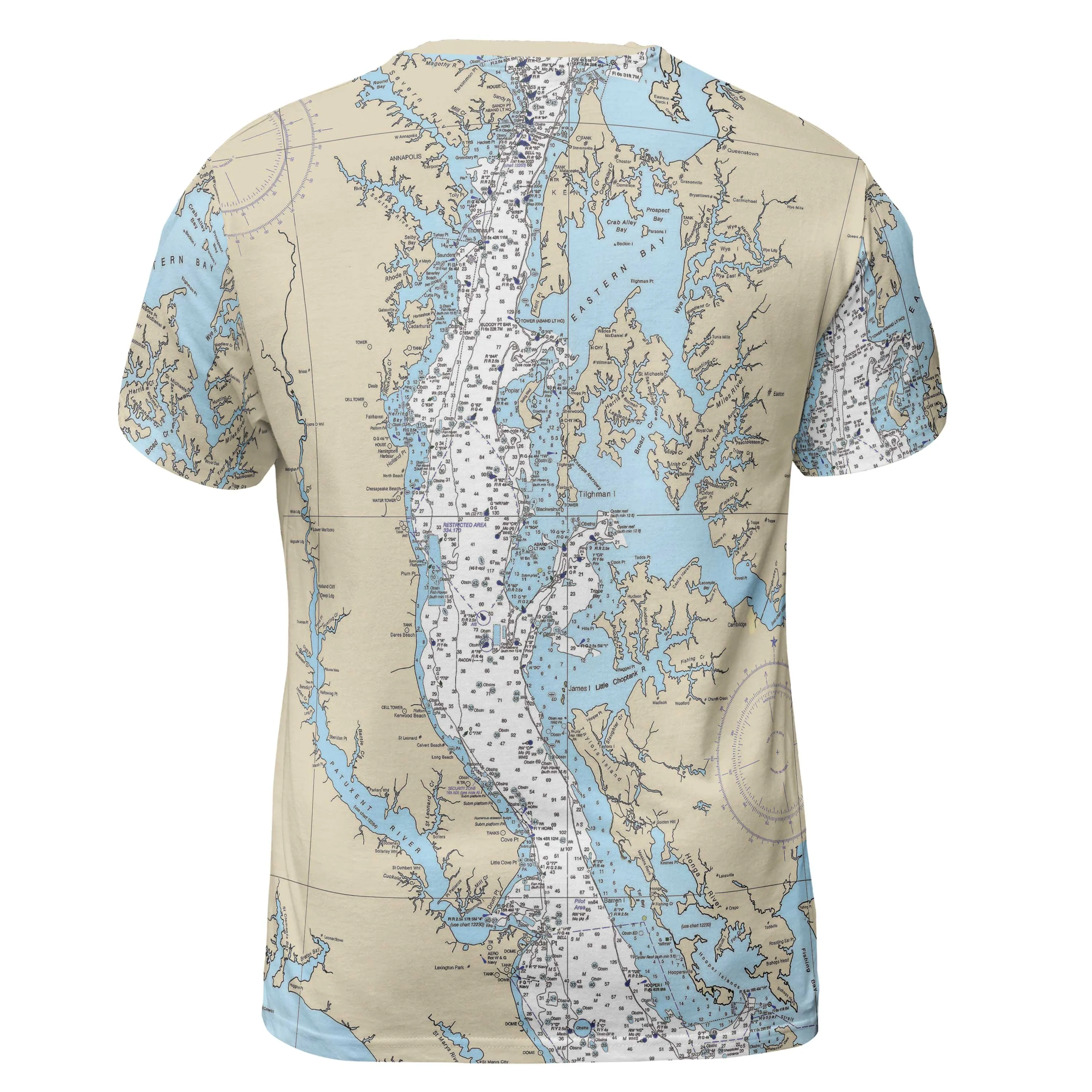 The Chesapeake Bay Explorer Short Sleeve Performance Tee