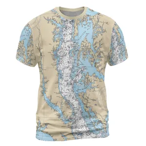 The Chesapeake Bay Explorer Short Sleeve Performance Tee