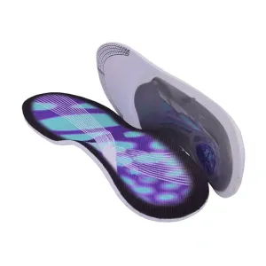 US Orthotic Shoe Insoles High Arch Support Inserts Flat Feet Plantar Fasciitis