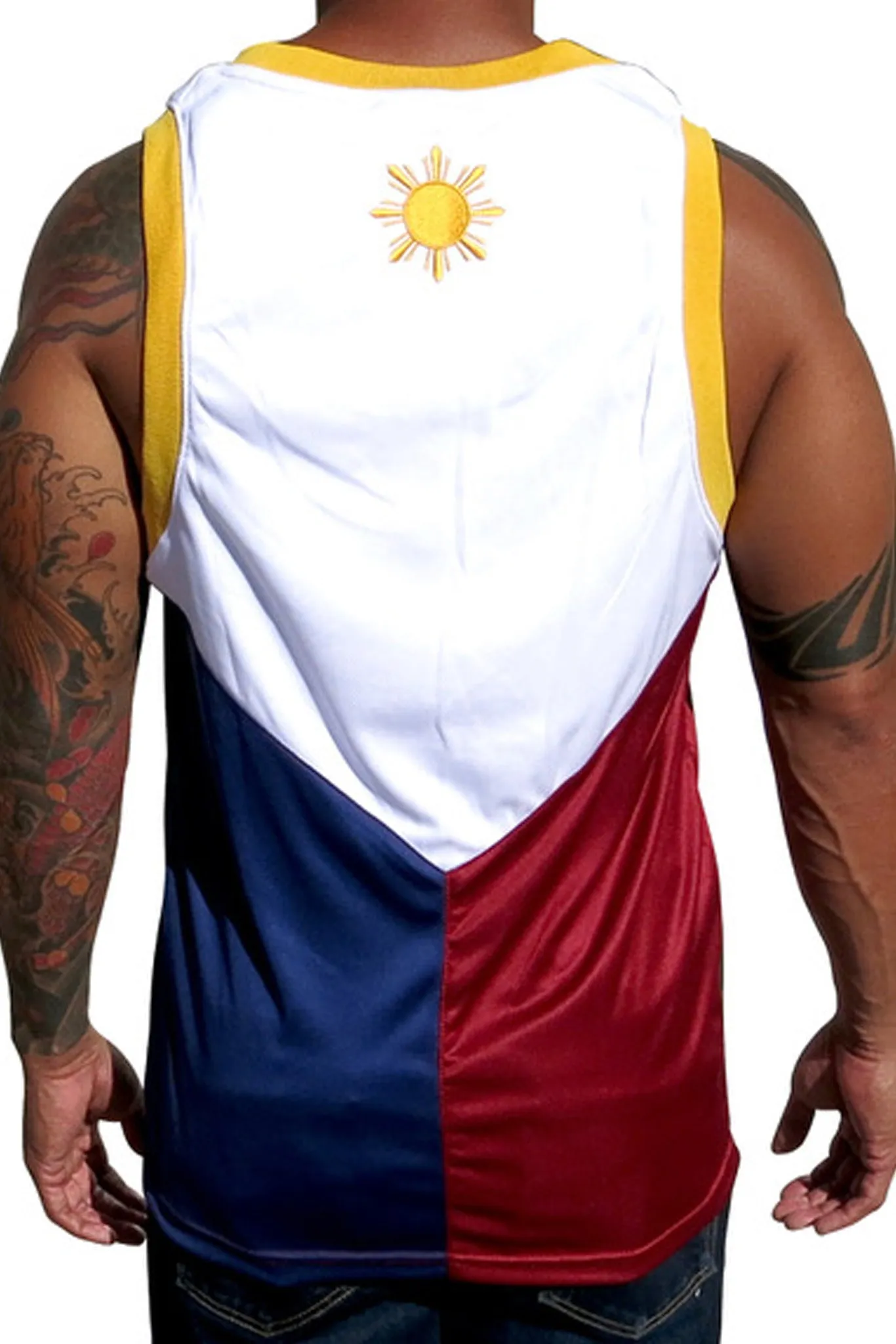 VHG02 - Filipino Flag Basketball Jersey