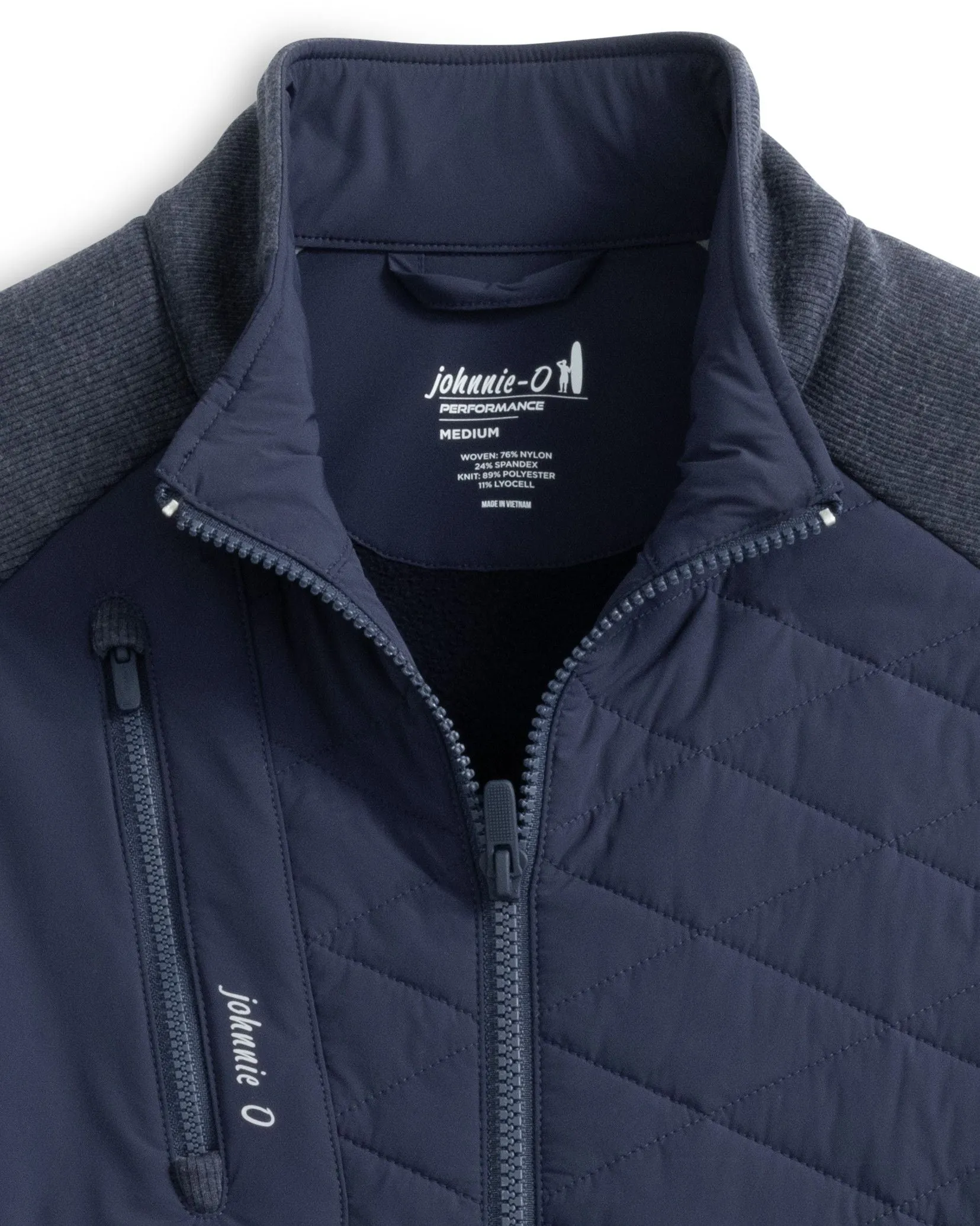 Weller Performance Full-Zip Jacket - Navy