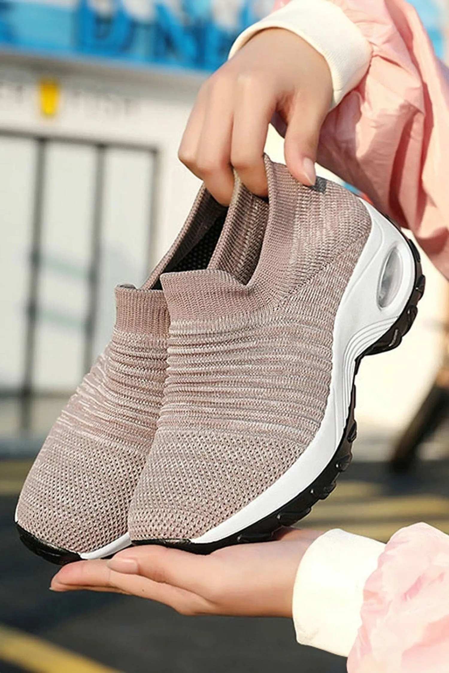 Women's Air Cushion Slip-On Shoes