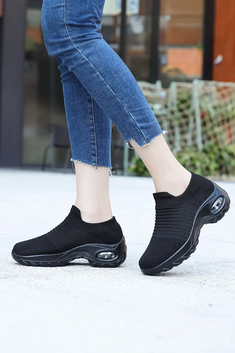 Women's Air Cushion Slip-On Shoes