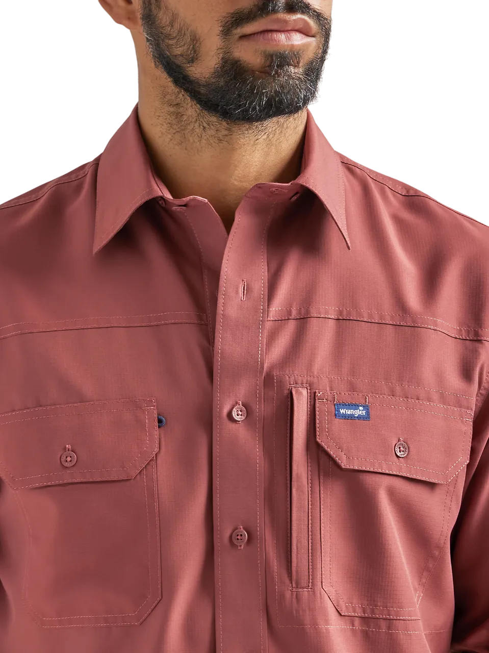 Wrangler Men's Performance Red Shirt