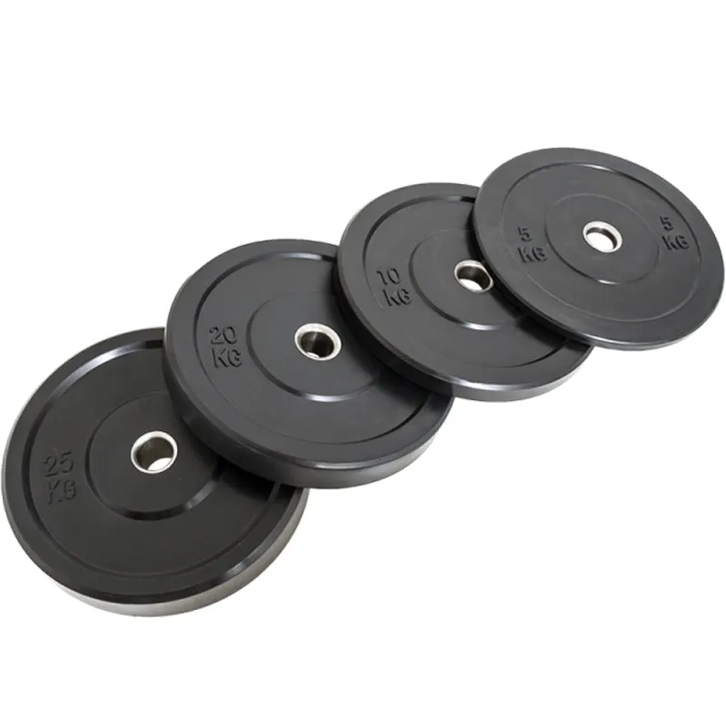 XLR8 Black Bumper Plates