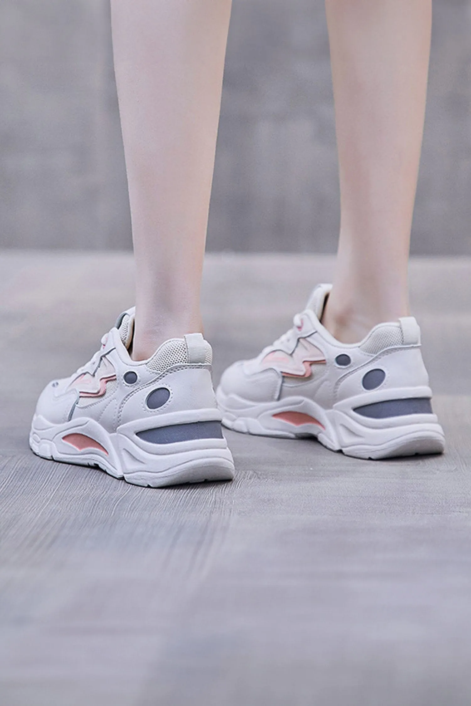 Yaa Women's Thick Soled Sneakers